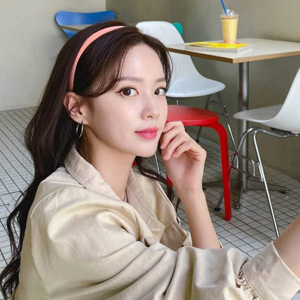 ac4974 달달한 마카롱 같은 6가지 컬러감의 파스텔 린넨 헤어밴드 hairband