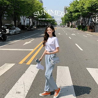 (1만장돌파/구김제로) 아우라 썸머 찰랑찰랑 핀턱 와이드 슬랙스 여름 슬랙스