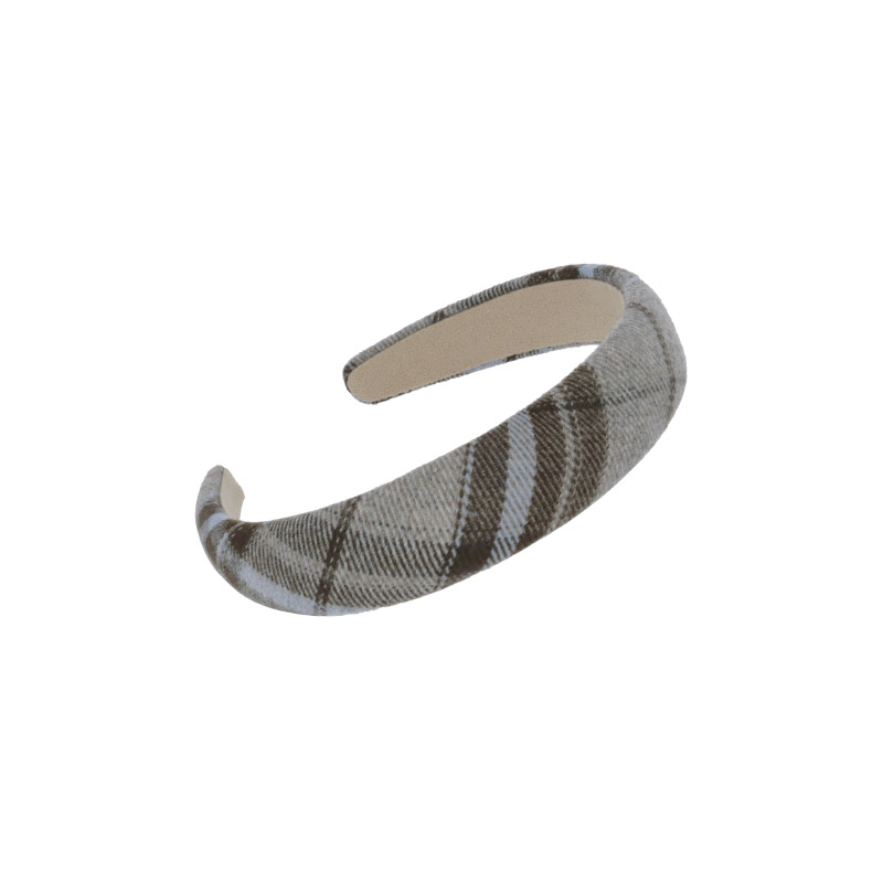 ac5235 스쿨룩 무드의 체크 포인트 볼드 헤어밴드 hairband