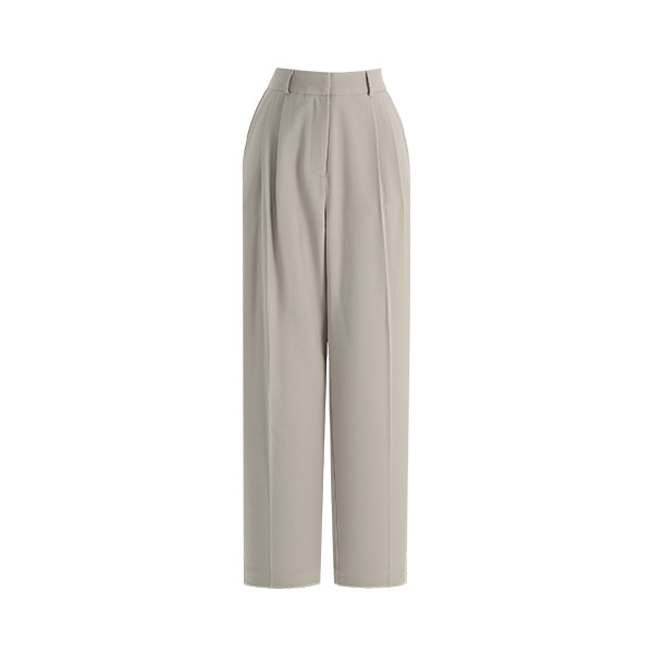ps3319 촤르륵 떨어지는 핏감의 더블핀턱 와이드 슬랙스 팬츠 pants