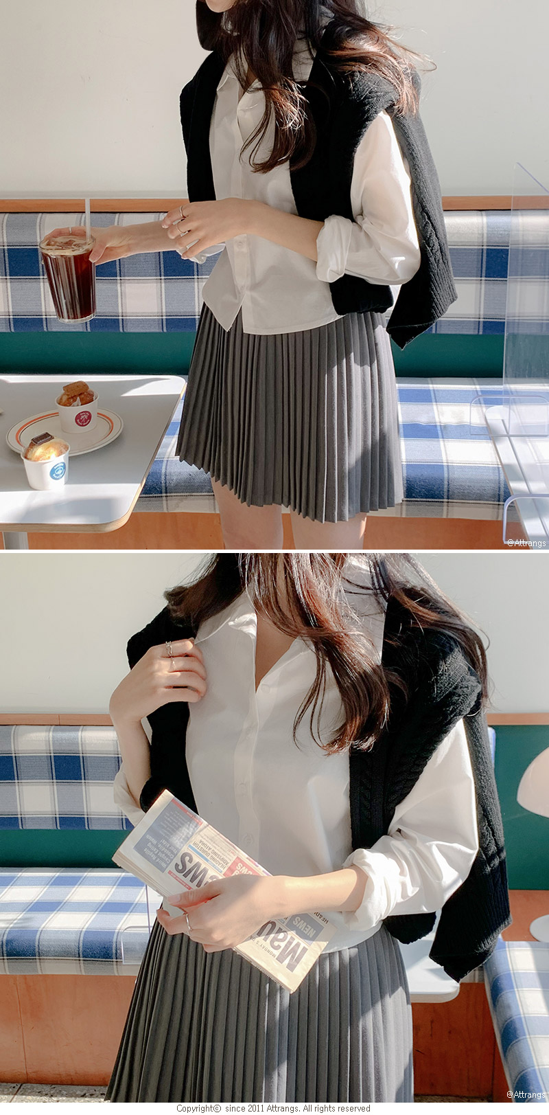 [울50%/무지&꽈배기] 램스울 2타입 히든버튼 크롭 V넥 가디건 버튼가디건 골지 브이넥 가디건 데이트룩,나들이룩,출근룩,하객룩,데일리룩,크롭가디건,봄가디건 cd2276 상세 이미지 130