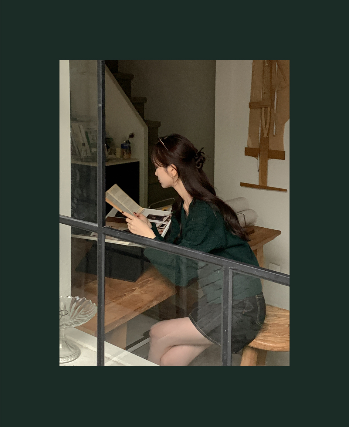 [울50%/무지&꽈배기] 램스울 2타입 히든버튼 크롭 V넥 가디건 버튼가디건 골지 브이넥 가디건 데이트룩,나들이룩,출근룩,하객룩,데일리룩,크롭가디건,봄가디건 cd2276 상세 이미지 32
