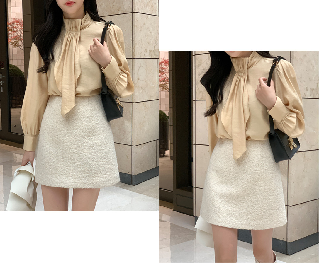 🚚당일발송  [울50%,카라탈부착] 퍼카라 자켓과 스커트 부클 트위드 셋업 데일리룩,데이트룩,출근룩,나들이룩,하객룩,모임룩,투피스 st2363 상세 이미지 136