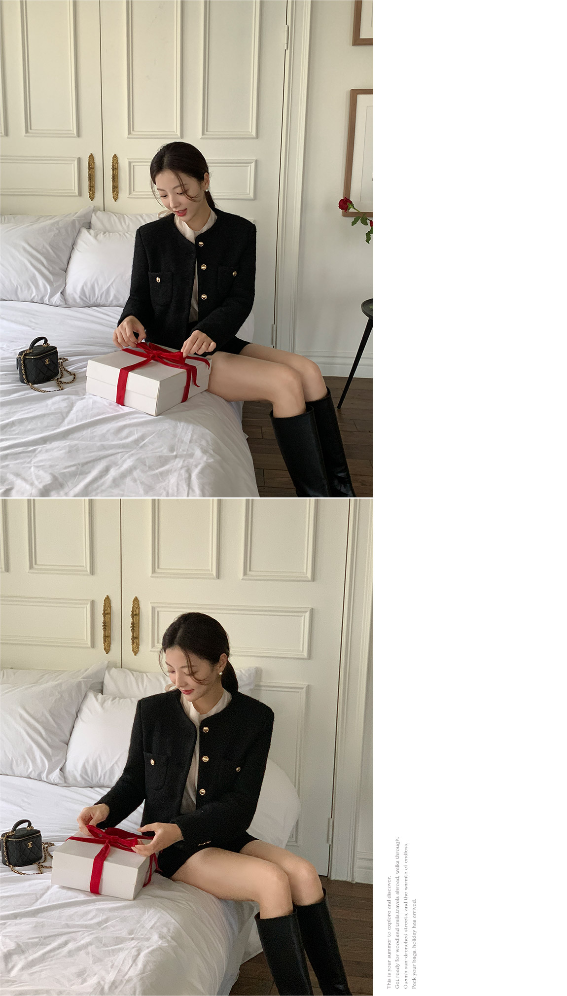 9만장 돌파✨ [격식룩] 멜로샤 부클 트위드 자켓 하객룩,숏자켓,크롭자켓,데일리룩,데이트룩,출근룩,모임룩,오피스룩 jk2531 상세 이미지 115