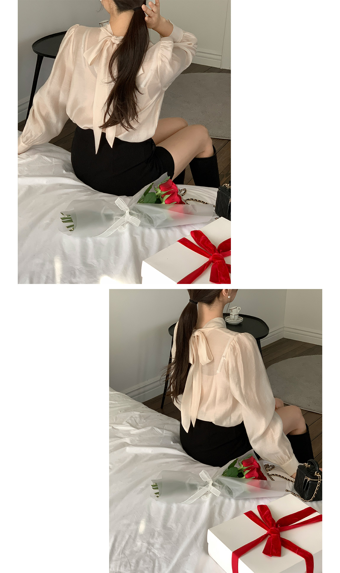 9만장 돌파✨ [격식룩] 멜로샤 부클 트위드 자켓 하객룩,숏자켓,크롭자켓,데일리룩,데이트룩,출근룩,모임룩,오피스룩 jk2531 상세 이미지 123