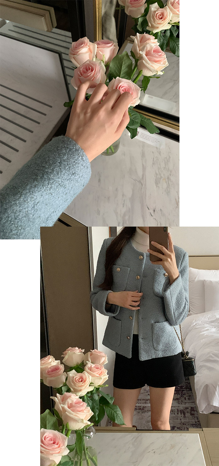9만장 돌파✨ [격식룩] 멜로샤 부클 트위드 자켓 하객룩,숏자켓,크롭자켓,데일리룩,데이트룩,출근룩,모임룩,오피스룩 jk2531 상세 이미지 61