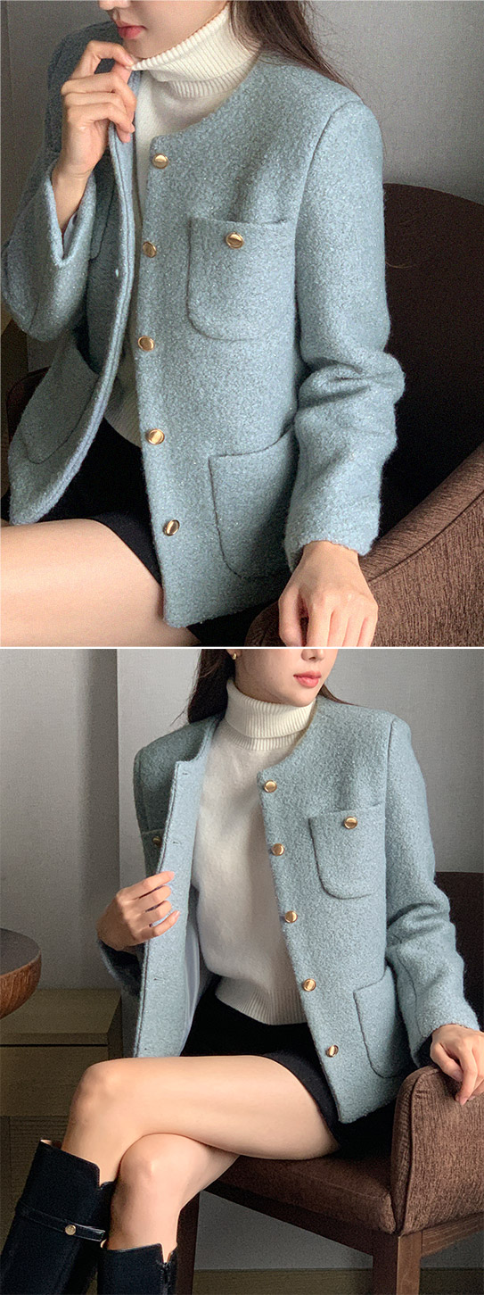 9만장 돌파✨ [격식룩] 멜로샤 부클 트위드 자켓 하객룩,숏자켓,크롭자켓,데일리룩,데이트룩,출근룩,모임룩,오피스룩 jk2531 상세 이미지 64