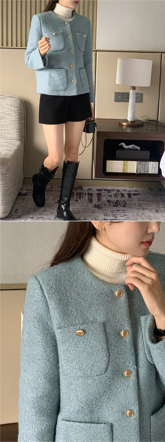9만장 돌파✨ [격식룩] 멜로샤 부클 트위드 자켓 하객룩,숏자켓,크롭자켓,데일리룩,데이트룩,출근룩,모임룩,오피스룩 jk2531 상세 이미지 67