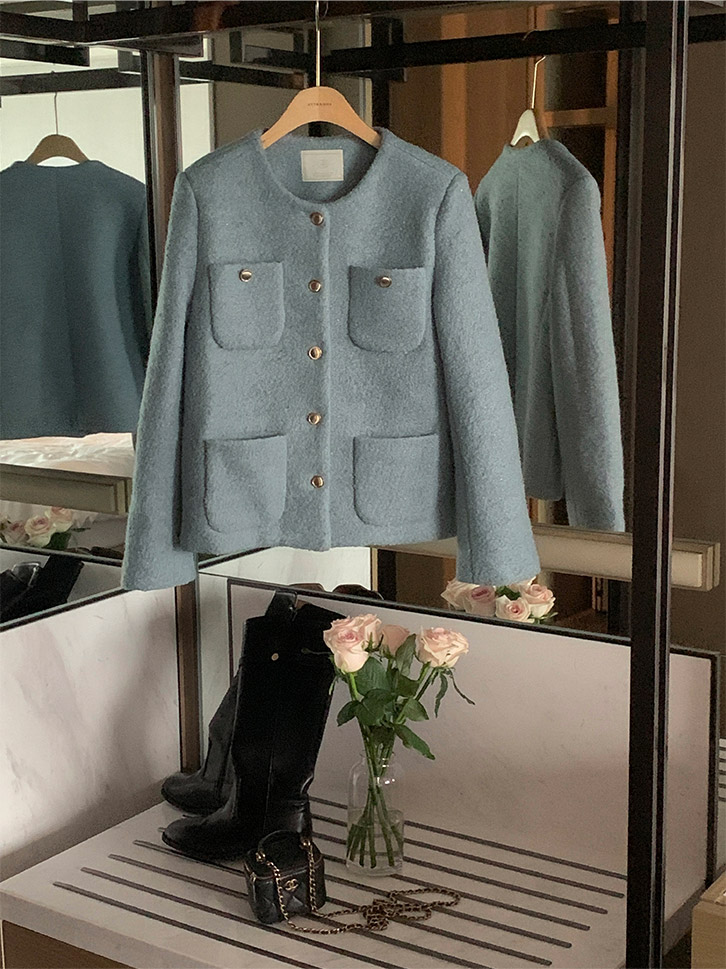 9만장 돌파✨ [격식룩] 멜로샤 부클 트위드 자켓 하객룩,숏자켓,크롭자켓,데일리룩,데이트룩,출근룩,모임룩,오피스룩 jk2531 상세 이미지 50