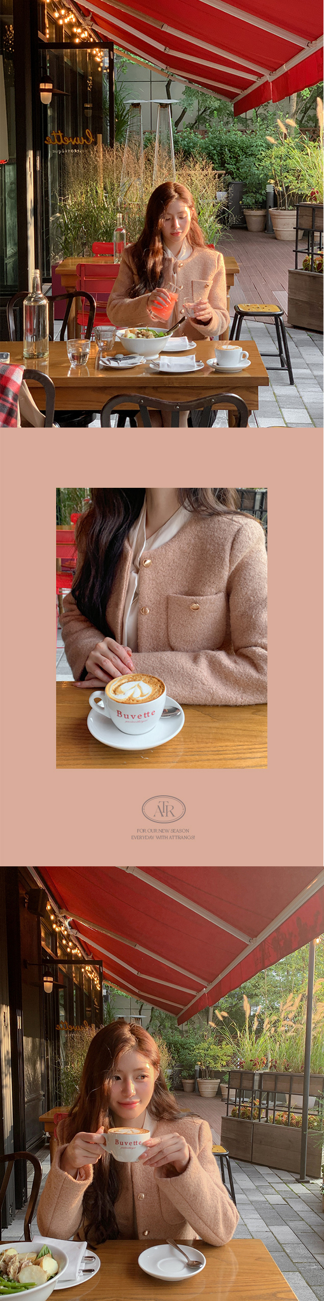 9만장 돌파✨ [격식룩] 멜로샤 부클 트위드 자켓 하객룩,숏자켓,크롭자켓,데일리룩,데이트룩,출근룩,모임룩,오피스룩 jk2531 상세 이미지 24
