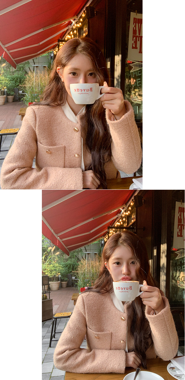 9만장 돌파✨ [격식룩] 멜로샤 부클 트위드 자켓 하객룩,숏자켓,크롭자켓,데일리룩,데이트룩,출근룩,모임룩,오피스룩 jk2531 상세 이미지 25