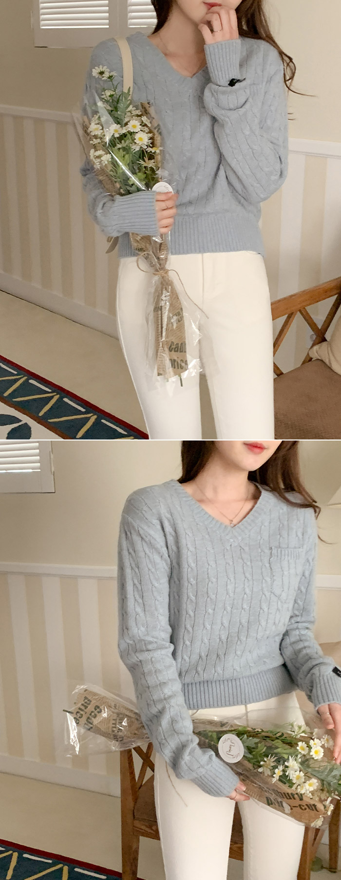 주문폭주 로너 쫀쫀스판 히든밴딩 슬림일자 코튼 팬츠 ps4439 벚꽃룩 상세 이미지 7