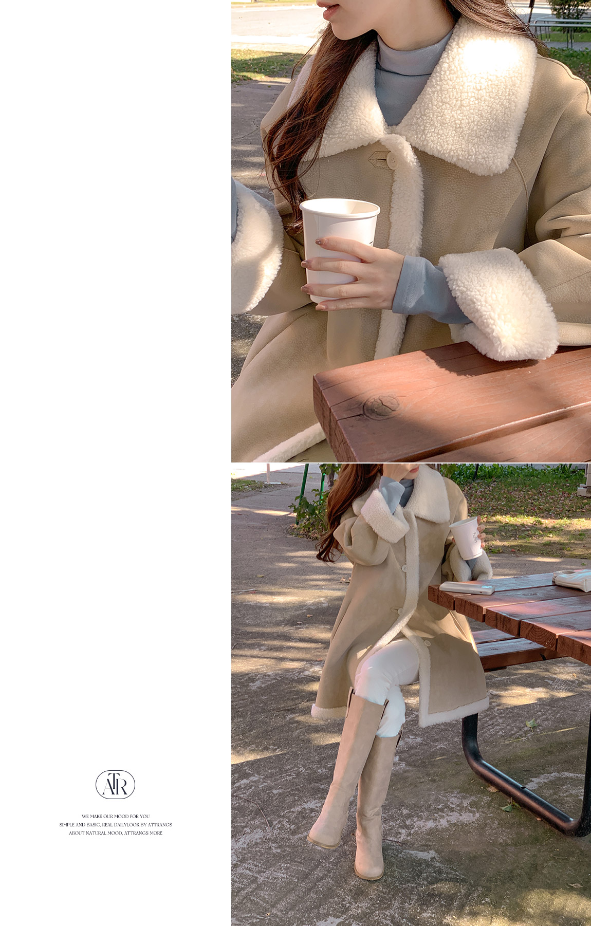 [울함유] 헨더슨 리버시블 소프트 숏 무스탕 & 하프 무스탕 데일리룩,데이트룩,출근룩,나들이룩,모임룩,하객룩 ct1609 상세 이미지 37