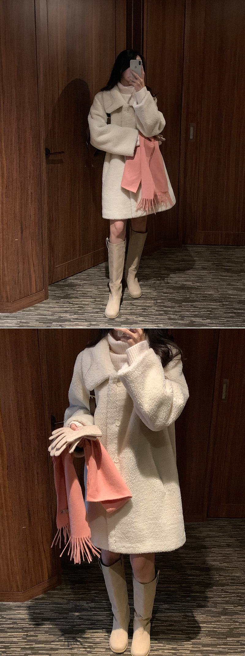 [울함유] 헨더슨 리버시블 소프트 숏 무스탕 & 하프 무스탕 데일리룩,데이트룩,출근룩,나들이룩,모임룩,하객룩 ct1609 상세 이미지 99