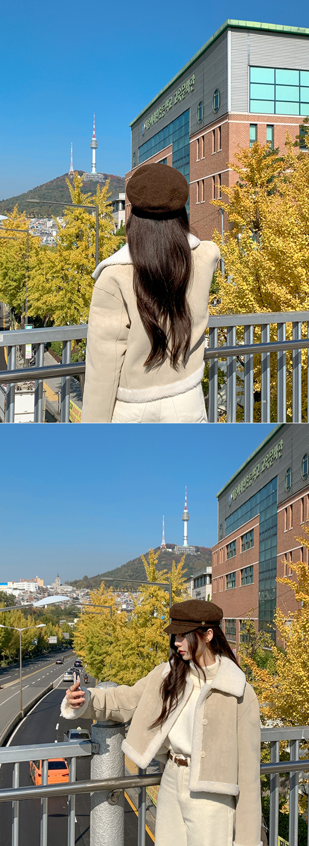 [울함유] 헨더슨 리버시블 소프트 숏 무스탕 & 하프 무스탕 데일리룩,데이트룩,출근룩,나들이룩,모임룩,하객룩 ct1609 상세 이미지 18