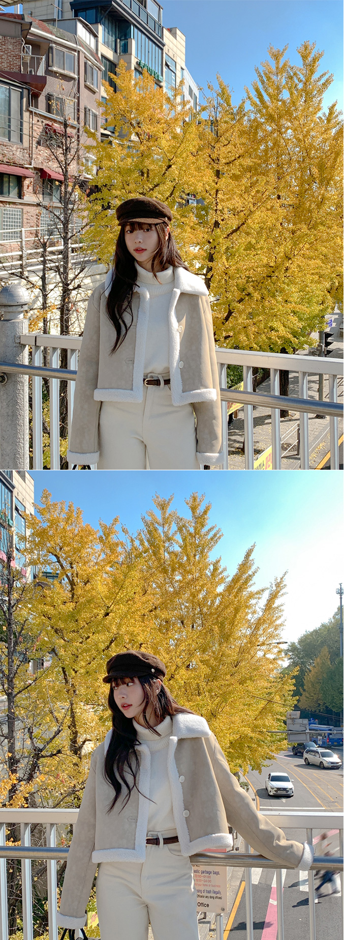 [울함유] 헨더슨 리버시블 소프트 숏 무스탕 & 하프 무스탕 데일리룩,데이트룩,출근룩,나들이룩,모임룩,하객룩 ct1609 상세 이미지 20