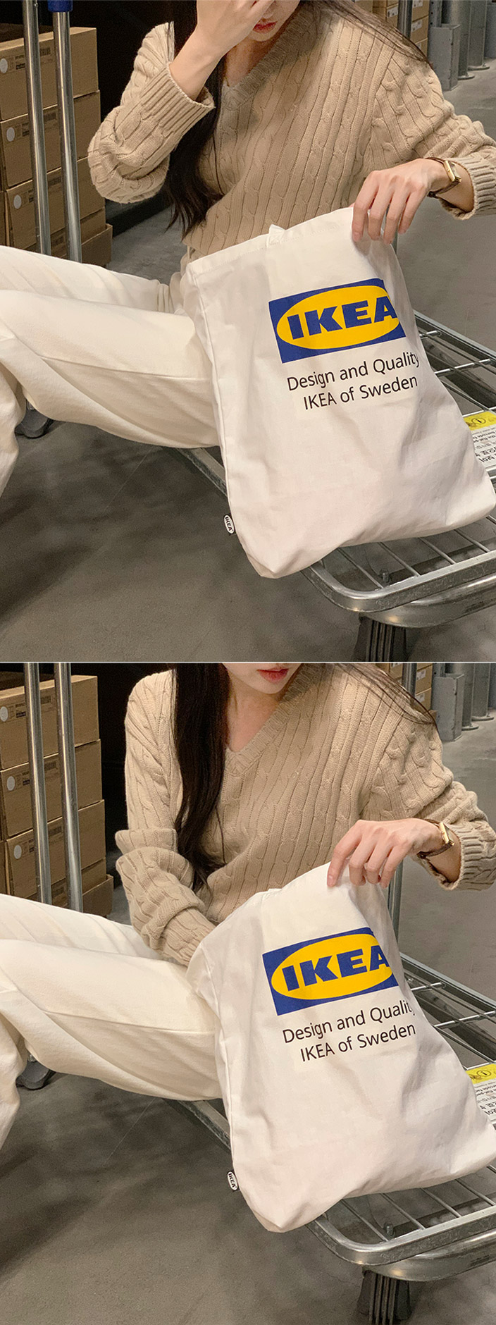 [국내제작] 🚚부분당일발송 [자체제작,색감대박] 케이블 꽈배기 로고 코튼 니트 브이넥 꽈배기 니트 데이트룩,데일리룩,나들이룩,모임룩,출근룩,하객룩 nt4174 상세 이미지 222