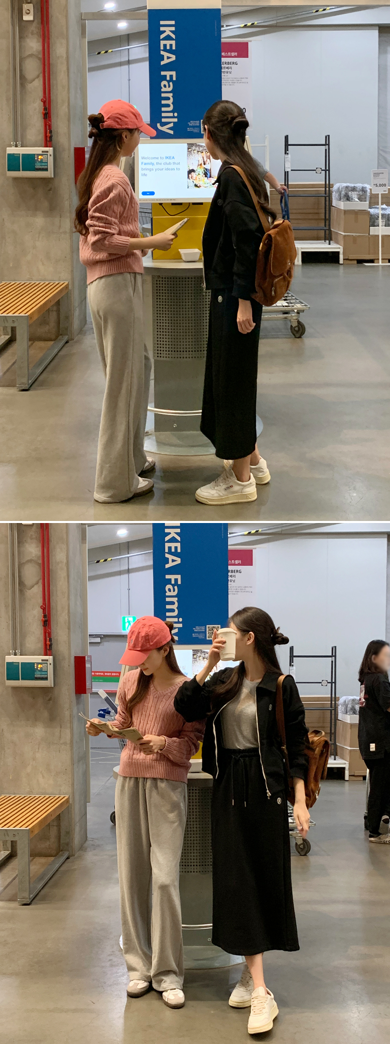 [국내제작] 🚚부분당일발송 [자체제작,색감대박] 케이블 꽈배기 로고 코튼 니트 브이넥 꽈배기 니트 데이트룩,데일리룩,나들이룩,모임룩,출근룩,하객룩 nt4174 상세 이미지 239