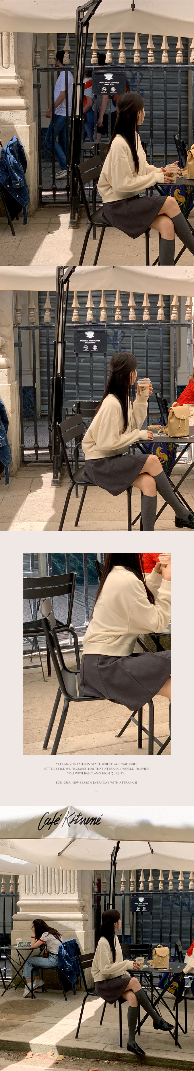 [색감대박/루즈핏] 센노 라운드넥 세미 크롭 루즈 자수 맨투맨 데이트룩,데일리룩,나들이룩,출근룩,마실룩 ts3820 상세 이미지 39