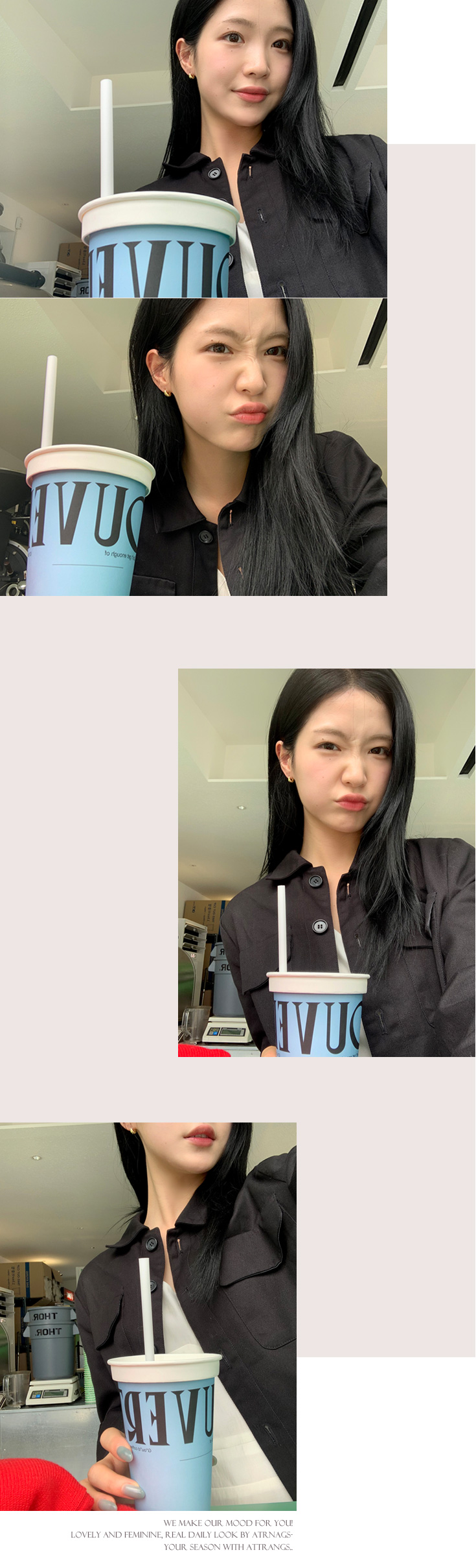 1만장 돌파✨ [롱기장추가/코튼자켓1위] 하우즈 코튼 카라 긴팔 자켓 데이트룩,나들이룩,데일리룩,마실룩,출근룩,하객룩,여행룩,숏자켓,코튼자켓 jk2632 상세 이미지 14