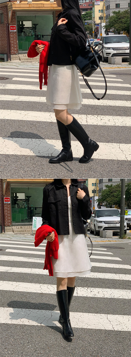1만장 돌파✨ [롱기장추가/코튼자켓1위] 하우즈 코튼 카라 긴팔 자켓 데이트룩,나들이룩,데일리룩,마실룩,출근룩,하객룩,여행룩,숏자켓,코튼자켓 jk2632 상세 이미지 11