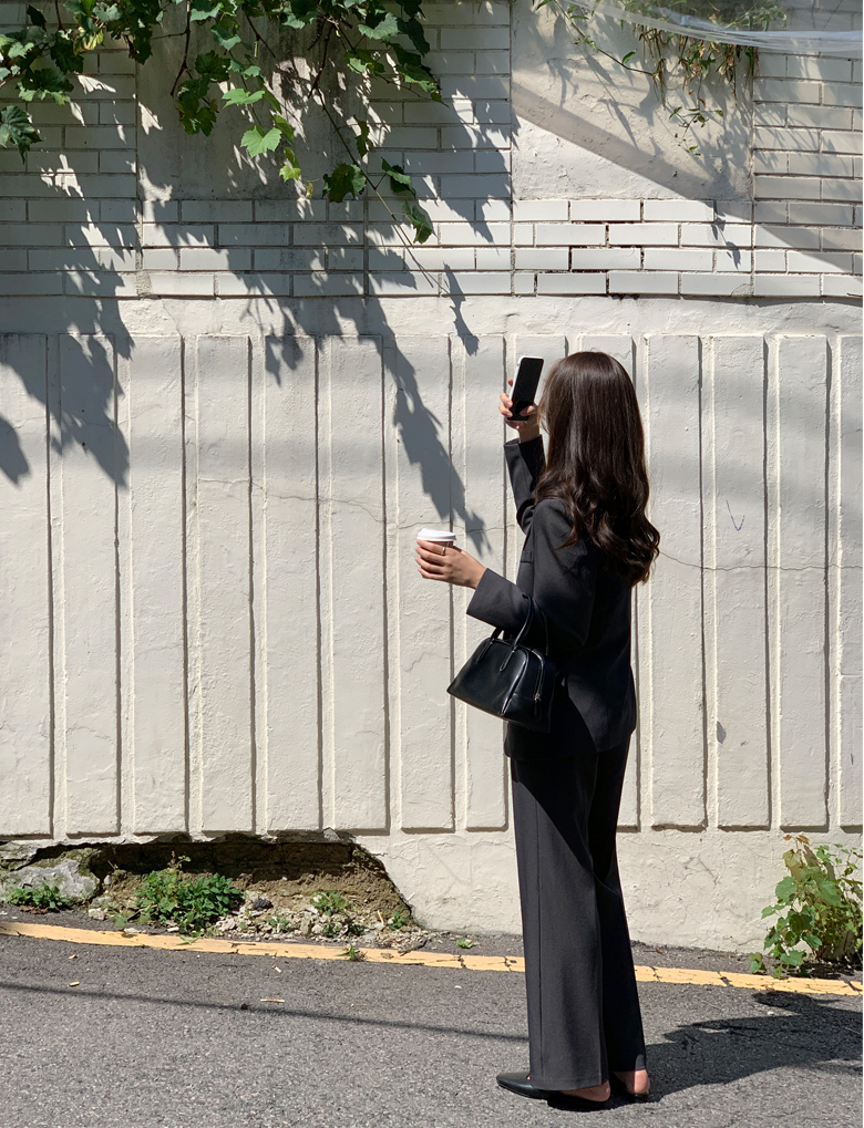 [여리핏] 우즈 투버튼 탄탄 싱글 자켓 데이트룩,나들이룩,출근룩,하객룩,마실룩,오버핏 jk2655 상세 이미지 96