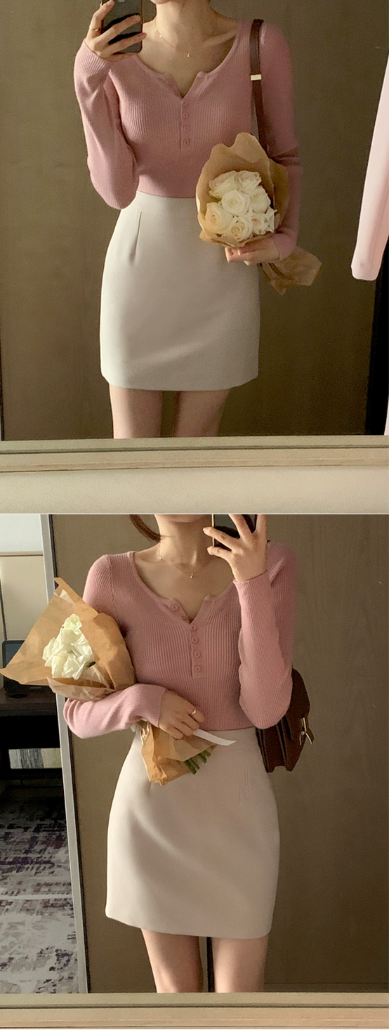 [기장선택,미니,롱 기장,하객룩] 오브젠 H라인 슬릿 스커트 데이트룩,나들이룩,출근룩,오피스룩,면접룩,롱스커트,롱치마 치마,봄옷 sk6735 벚꽃룩 상세 이미지 178