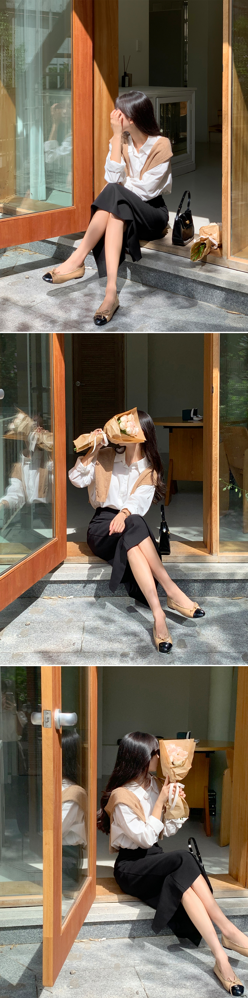 [기장선택,미니,롱 기장,하객룩] 오브젠 H라인 슬릿 스커트 데이트룩,나들이룩,출근룩,오피스룩,면접룩,롱스커트,롱치마 치마,봄옷 sk6735 벚꽃룩 상세 이미지 206