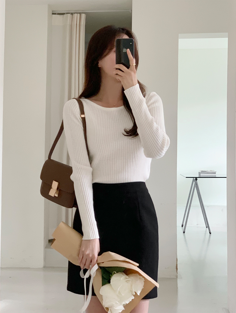 [기장선택,미니,롱 기장,하객룩] 오브젠 H라인 슬릿 스커트 데이트룩,나들이룩,출근룩,오피스룩,면접룩,롱스커트,롱치마 치마,봄옷 sk6735 벚꽃룩 상세 이미지 211