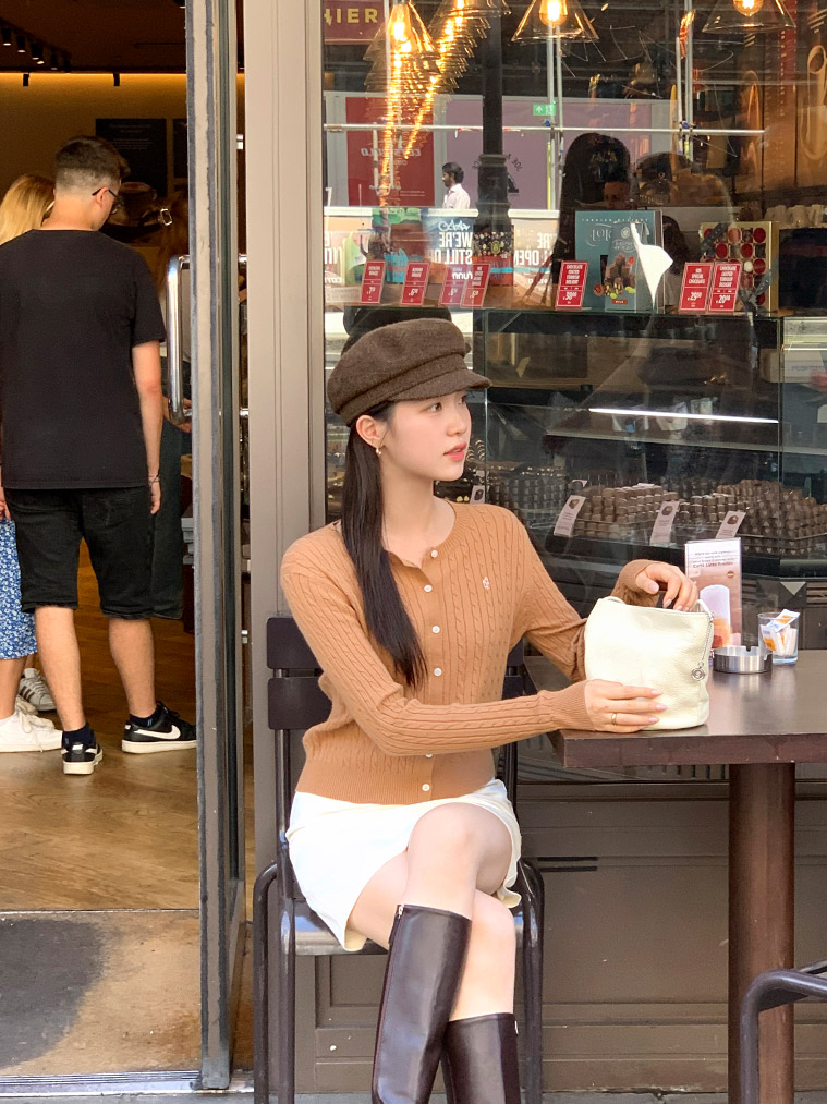 [기장선택,미니,롱 기장,하객룩] 오브젠 H라인 슬릿 스커트 데이트룩,나들이룩,출근룩,오피스룩,면접룩,롱스커트,롱치마 치마,봄옷 sk6735 벚꽃룩 상세 이미지 22