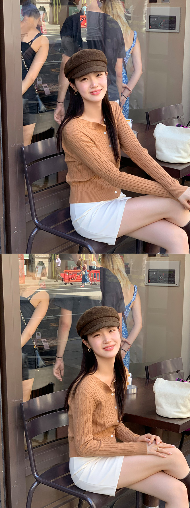 [기장선택,미니,롱 기장,하객룩] 오브젠 H라인 슬릿 스커트 데이트룩,나들이룩,출근룩,오피스룩,면접룩,롱스커트,롱치마 치마,봄옷 sk6735 벚꽃룩 상세 이미지 29