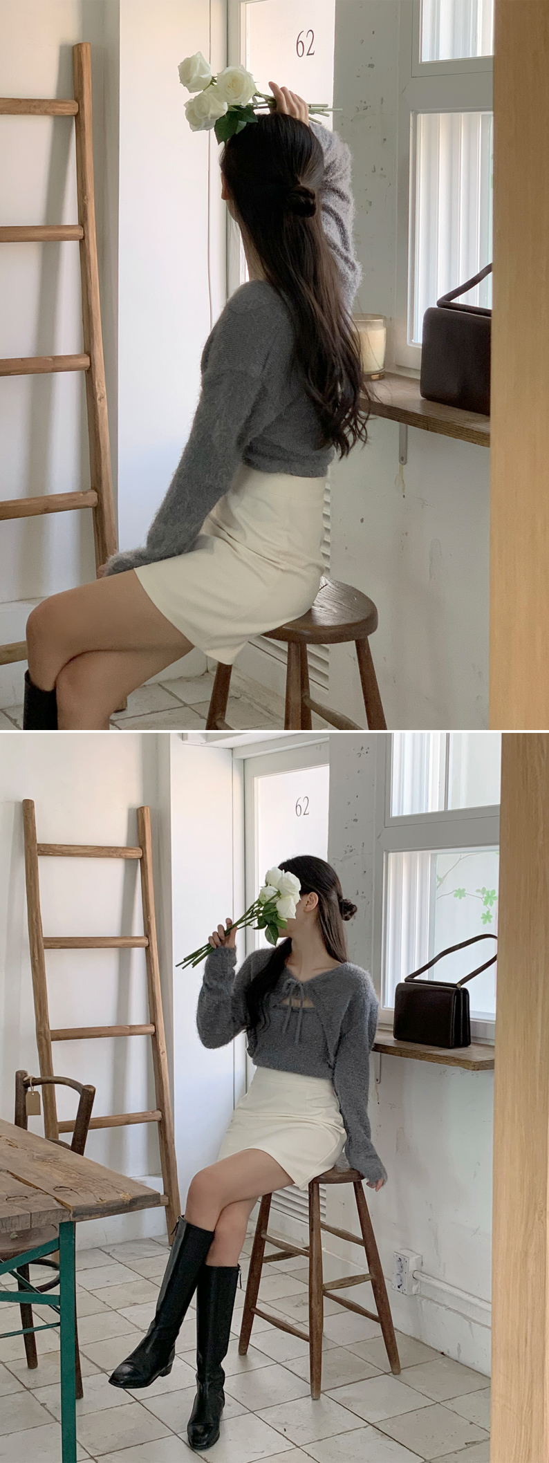 [기장선택,미니,롱 기장,하객룩] 오브젠 H라인 슬릿 스커트 데이트룩,나들이룩,출근룩,오피스룩,면접룩,롱스커트,롱치마 치마,봄옷 sk6735 벚꽃룩 상세 이미지 137