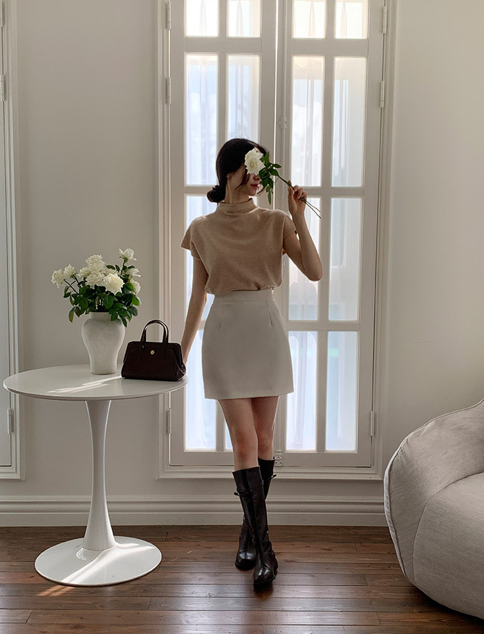 [기장선택,미니,롱 기장,하객룩] 오브젠 H라인 슬릿 스커트 데이트룩,나들이룩,출근룩,오피스룩,면접룩,롱스커트,롱치마 치마,봄옷 sk6735 벚꽃룩 상세 이미지 98