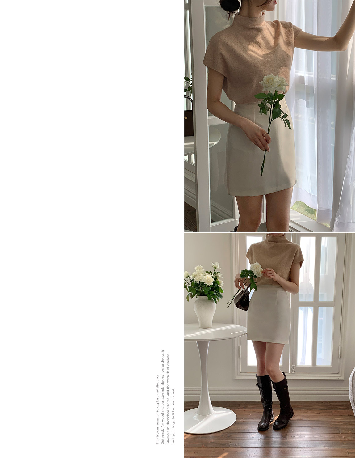 [기장선택,미니,롱 기장,하객룩] 오브젠 H라인 슬릿 스커트 데이트룩,나들이룩,출근룩,오피스룩,면접룩,롱스커트,롱치마 치마,봄옷 sk6735 벚꽃룩 상세 이미지 99