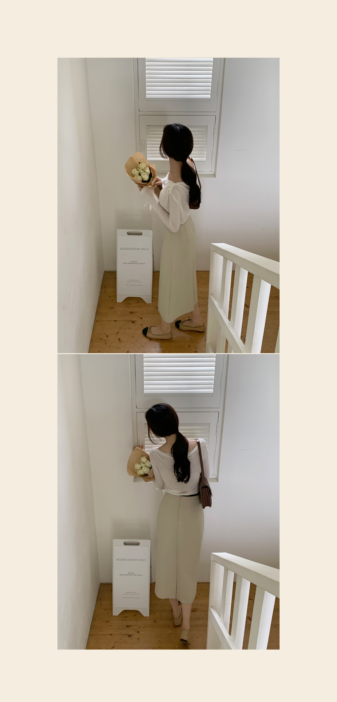 [기장선택,미니,롱 기장,하객룩] 오브젠 H라인 슬릿 스커트 데이트룩,나들이룩,출근룩,오피스룩,면접룩,롱스커트,롱치마 치마,봄옷 sk6735 벚꽃룩 상세 이미지 89