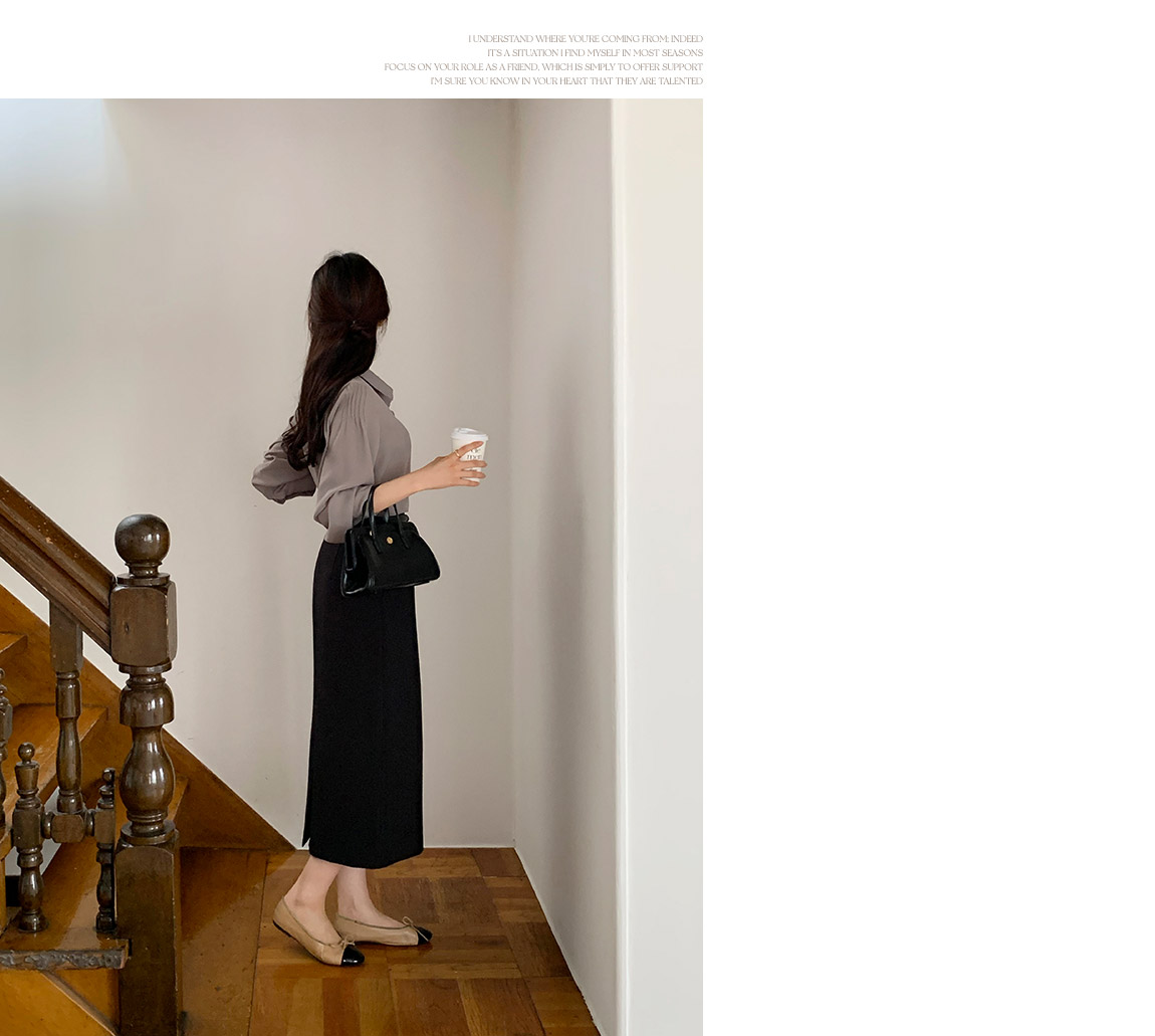 [기장선택,미니,롱 기장,하객룩] 오브젠 H라인 슬릿 스커트 데이트룩,나들이룩,출근룩,오피스룩,면접룩,롱스커트,롱치마 치마,봄옷 sk6735 벚꽃룩 상세 이미지 77