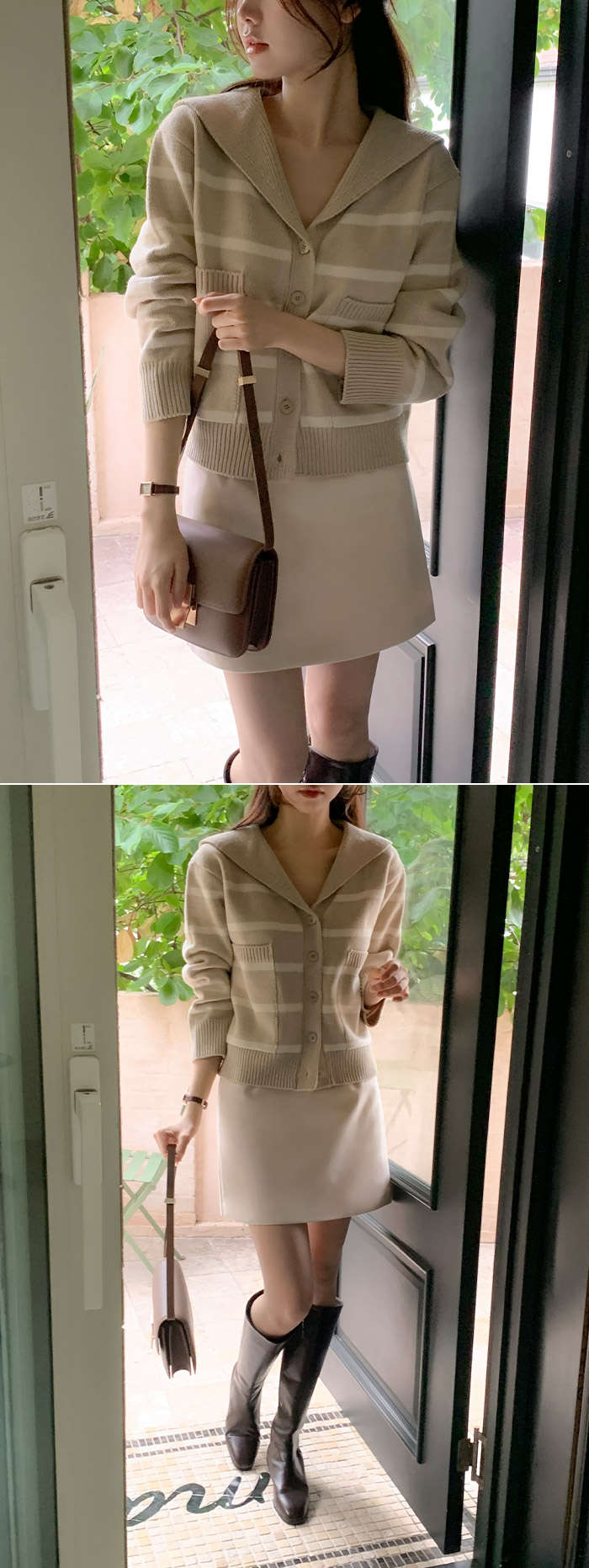 [기장선택,미니,롱 기장,하객룩] 오브젠 H라인 슬릿 스커트 데이트룩,나들이룩,출근룩,오피스룩,면접룩,롱스커트,롱치마 치마,봄옷 sk6735 벚꽃룩 상세 이미지 41