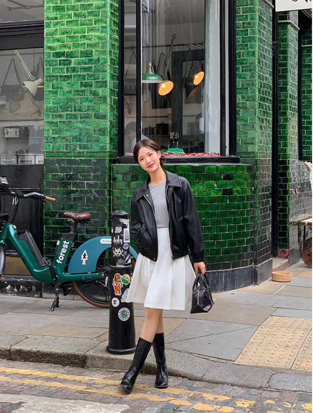 (컬러추가/허리밴딩/베스트셀러/미디버전) 리츠 플리츠 미디 스커트 치마 치마,봄옷 sk6808 벚꽃룩 상세 이미지 41