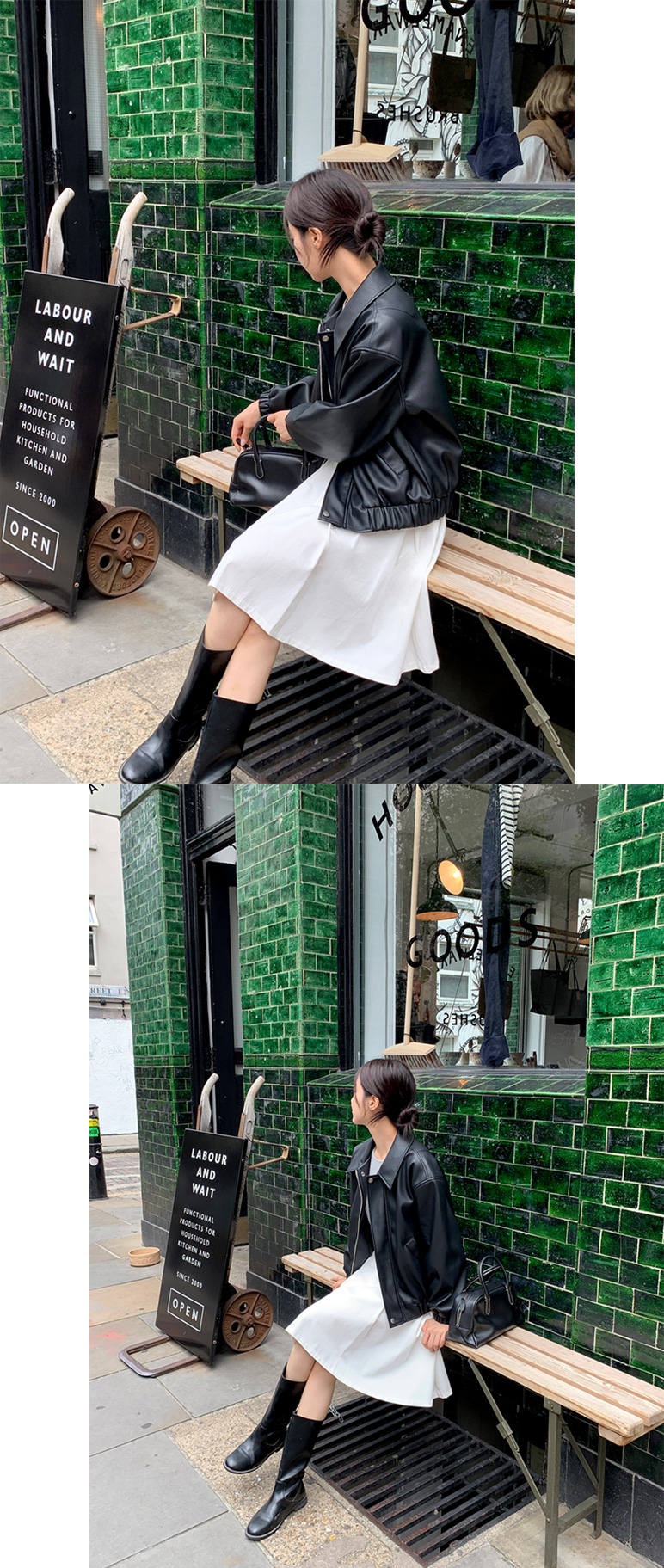 (컬러추가/허리밴딩/베스트셀러/미디버전) 리츠 플리츠 미디 스커트 치마 치마,봄옷 sk6808 벚꽃룩 상세 이미지 54
