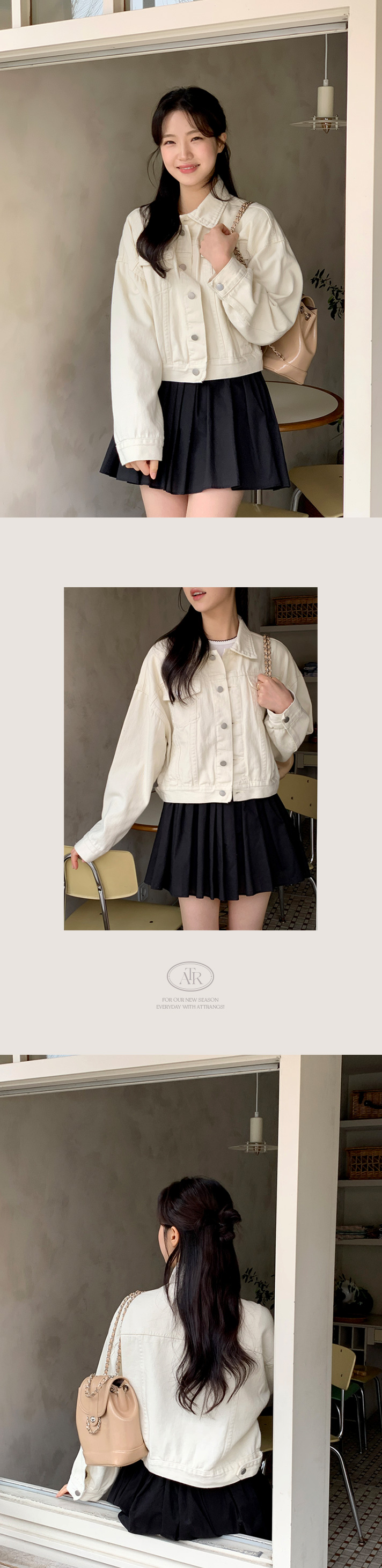 (뒷밴딩/러블리무드) 레빈 코튼 셔링 A라인 미니 스커트 sk6845 상세 이미지 34