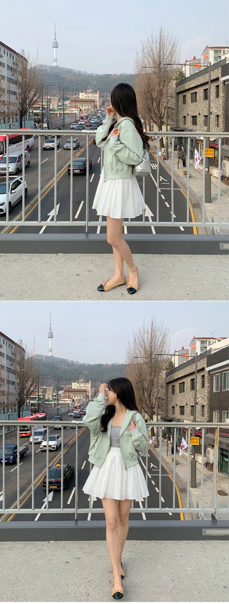 (뒷밴딩/러블리무드) 레빈 코튼 셔링 A라인 미니 스커트 sk6845 상세 이미지 221