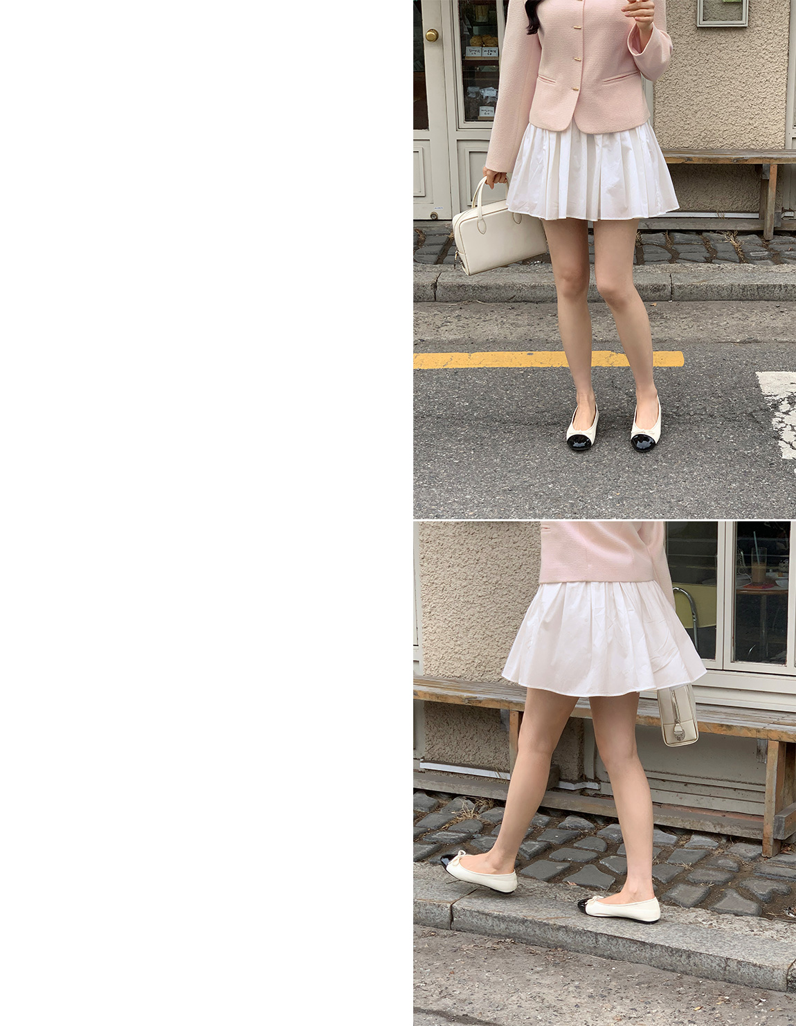 (뒷밴딩/러블리무드) 레빈 코튼 셔링 A라인 미니 스커트 sk6845 상세 이미지 197