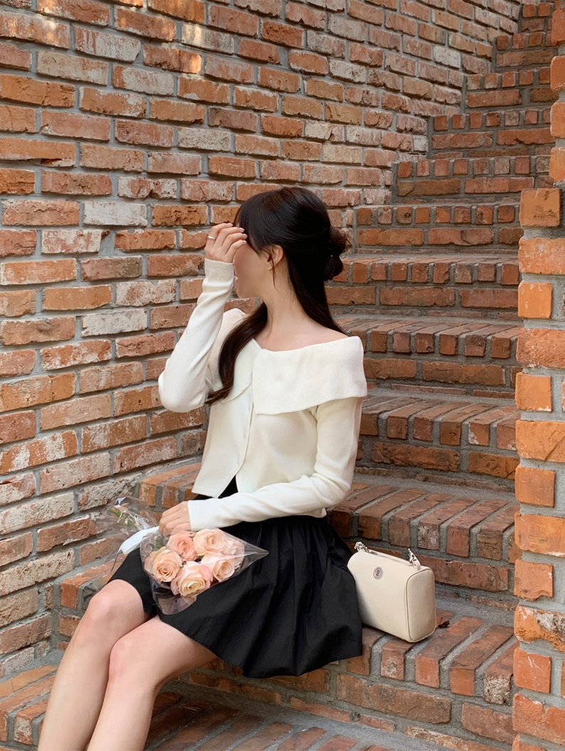 (뒷밴딩/러블리무드) 레빈 코튼 셔링 A라인 미니 스커트 sk6845 상세 이미지 185