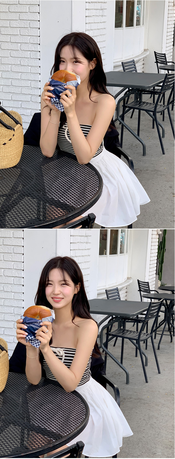 (뒷밴딩/러블리무드) 레빈 코튼 셔링 A라인 미니 스커트 sk6845 상세 이미지 66