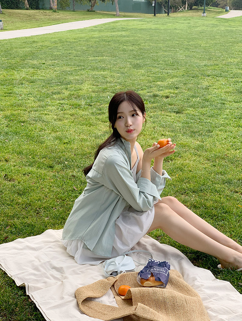 (뒷밴딩/러블리무드) 레빈 코튼 셔링 A라인 미니 스커트 sk6845 상세 이미지 83