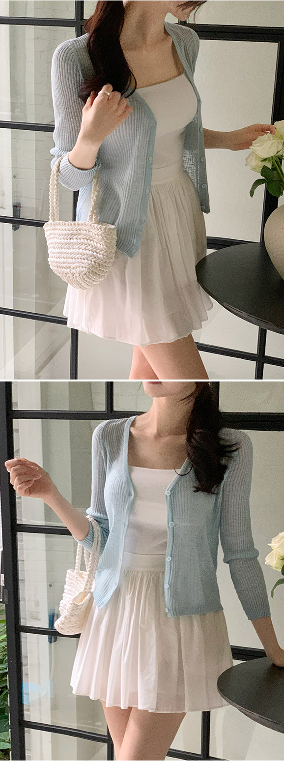 (뒷밴딩/러블리무드) 레빈 코튼 셔링 A라인 미니 스커트 sk6845 상세 이미지 126