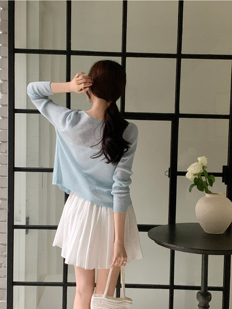(뒷밴딩/러블리무드) 레빈 코튼 셔링 A라인 미니 스커트 sk6845 상세 이미지 127