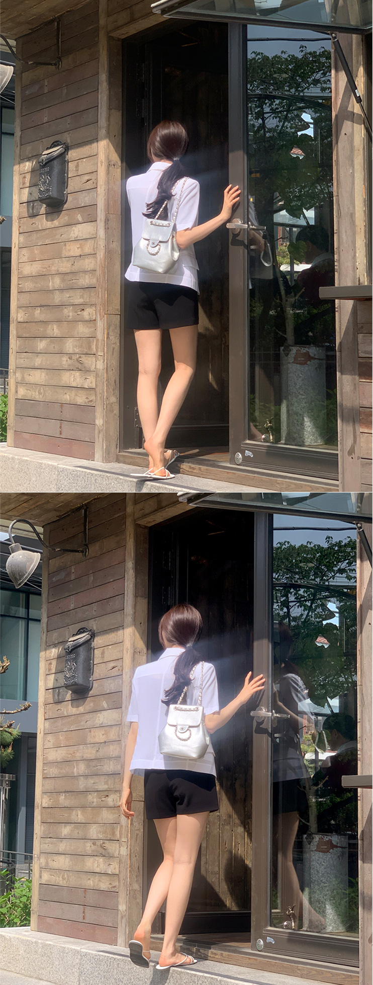 1000장 돌파✨ [링클프리/몸매보정] 디엘 링클프리 세미 크롭 반팔 자켓 데일리룩/데이트룩/소개팅룩/하객룩 jk2833 상세 이미지 124