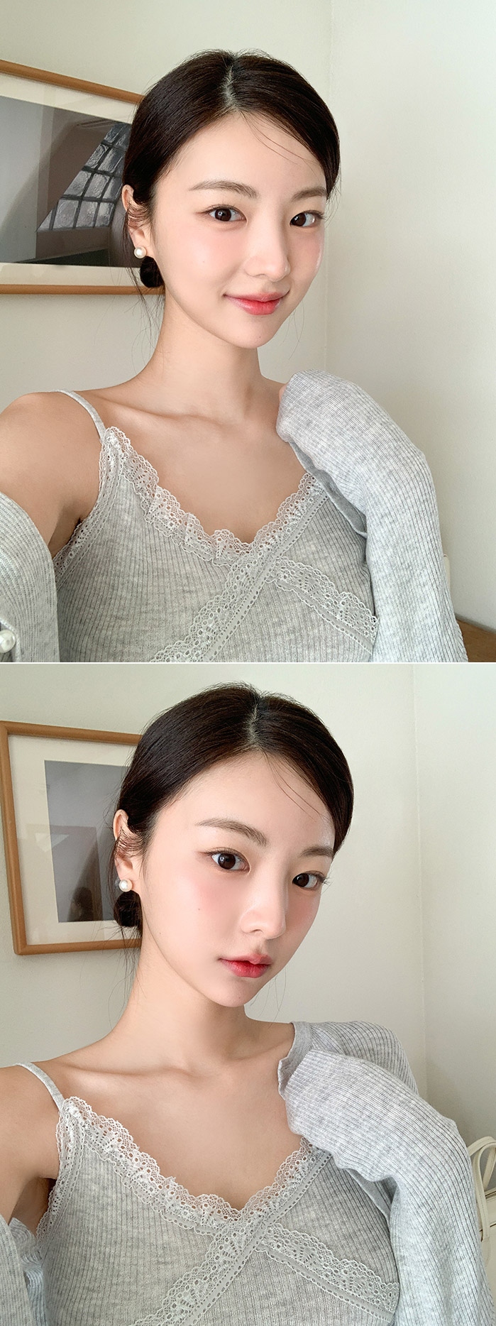 ⚡️오늘출발⚡️ [나시+가디건,여리핏] 리프 골지 레이스 나시 진주 가디건 세트 버튼가디건 출근룩,데이트룩,나들이룩,마실룩,나시가디건세트 st2581 빠른출발 당일배송 당일 상세 이미지 106