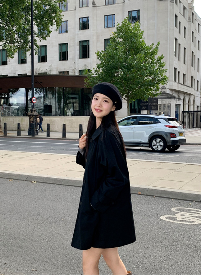 ⚡️부분 오늘출발⚡️ [자체제작] [바이오워싱/클래식템/유행구애X] 비브레 오버핏 바이오워싱 코튼 싱글 하프 트렌치 코트 봄아우터 데이트룩,나들이룩,데일리룩,마실룩,출근룩,하객룩,하프코트 ct1637 부분빠른출발 부분당일배송 부분당일 상세 이미지 69